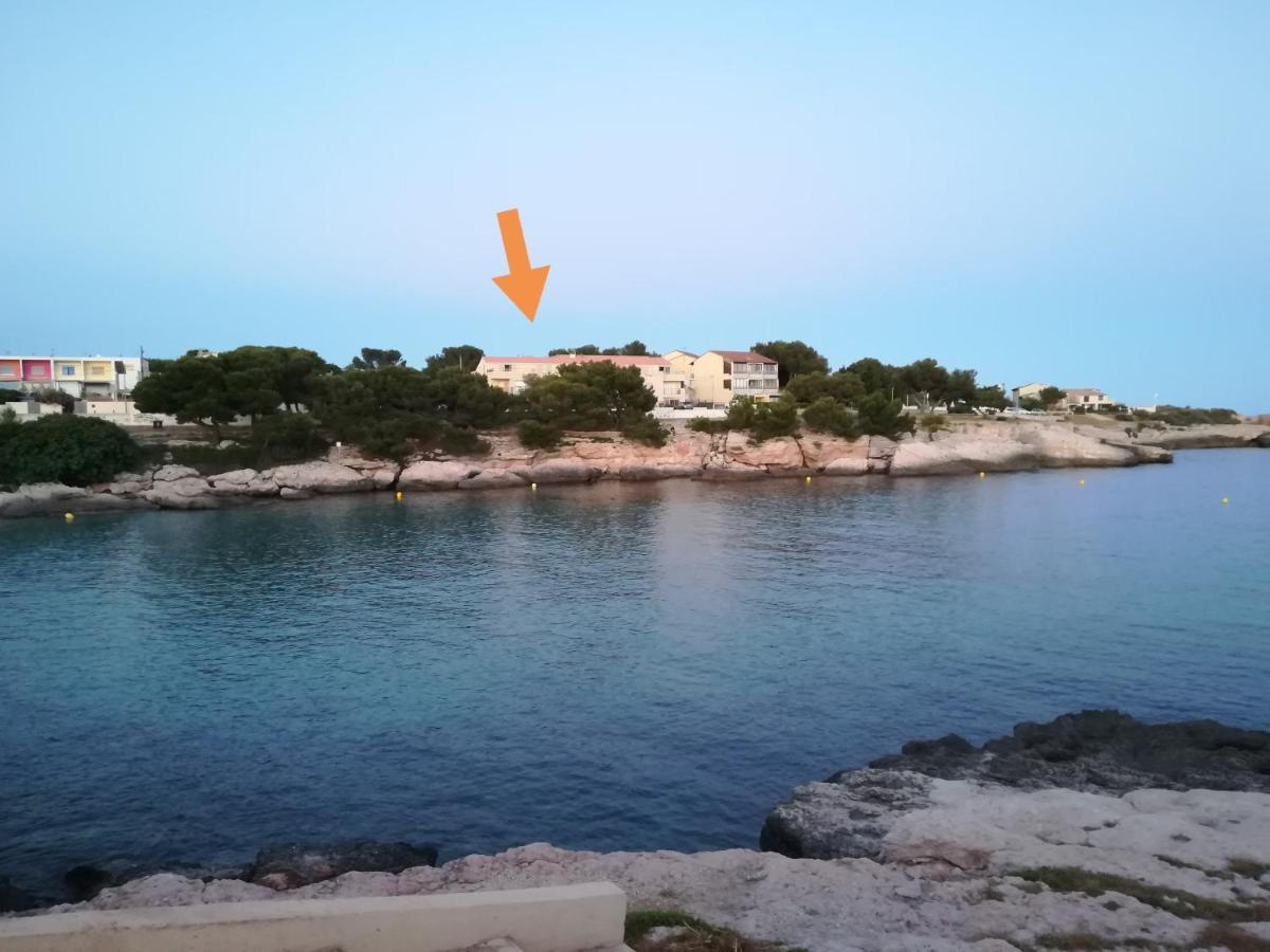 מרטיג Bel Appartement Avec Terrasse - Plage De Carro A Pied מראה חיצוני תמונה